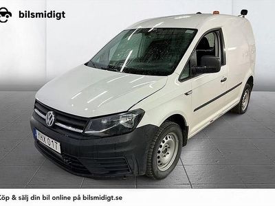 Vit Begagnad 2019 VW Caddy Minibuss | 219 900 kr (Dyr)
