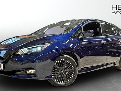 Blå Begagnad 2023 Nissan Leaf N-Connecta Halvkombi | 209 900 kr (Marknadspris)