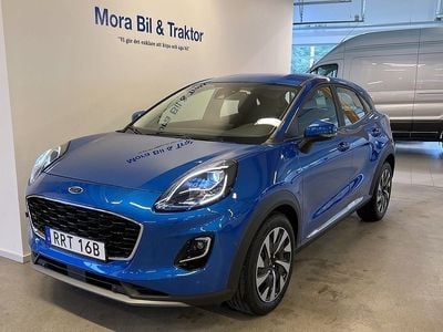Begagnad Ford Puma Titanium 126 HK (92 kW) 2022 Blå (desert island blue) Sportkupé