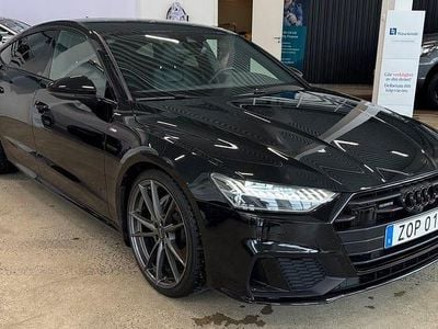 Begagnad Audi A7 S-Line 286 HK (210 kW) 2019 Svart Sedan