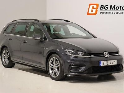 Grå Begagnad 2018 VW Golf VII R-line Kombi | 214 900 kr (Lite dyr)