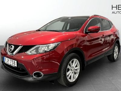 Röd Begagnad 2017 Nissan Qashqai N-Connecta SUV | 109 900 kr (Marknadspris)