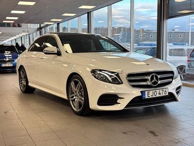 Vit Begagnad 2017 Mercedes E220 Sedan | 299 900 kr