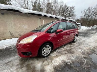 Begagnad Citroën Grand C4 Picasso 109 HK (80 kW) 2008 Röd Minibuss