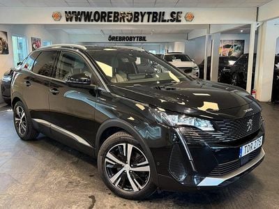 Svart Begagnad 2021 Peugeot 3008 GT-line SUV | 279 900 kr (Lite dyr)