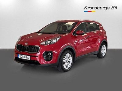 Begagnad Kia Sportage Advance 116 HK (85 kW) 2017 Grå SUV