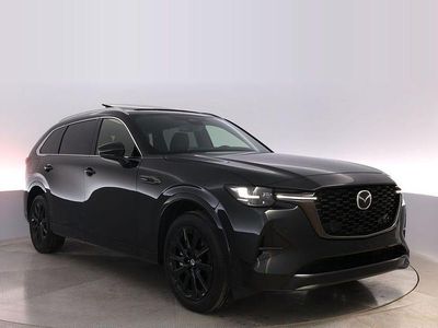 Svart Ny 2025 Mazda CX-80 Homura-Line SUV | 629 000 kr (Marknadspris)
