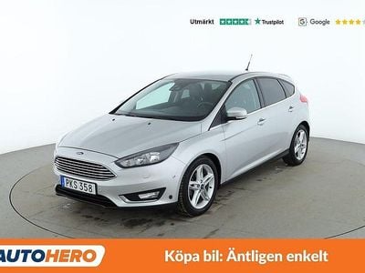 Grå Begagnad 2017 Ford Focus Titanium Halvkombi | 131 000 kr (Lite dyr)