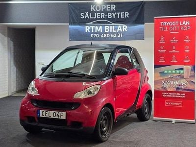 Begagnad Smart ForTwo Coupé 45 HK (33 kW) 2009 Röd Sportkupé