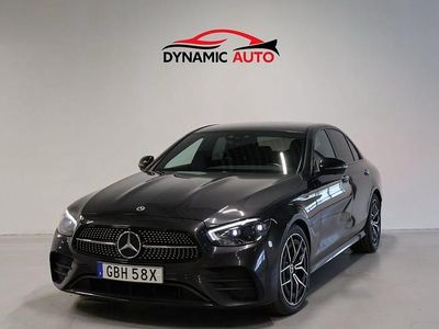 Grå Begagnad 2021 Mercedes E220 AMG line Sedan | 369 900 kr (Marknadspris)