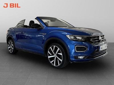 Blå Begagnad 2020 VW T-Roc Cabriolet R-line Cab | 239 900 kr