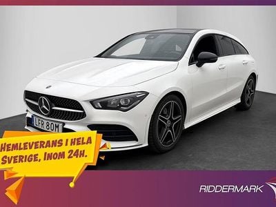 Begagnad Mercedes CLA200 Shooting Brake 2021 Vit Kombi