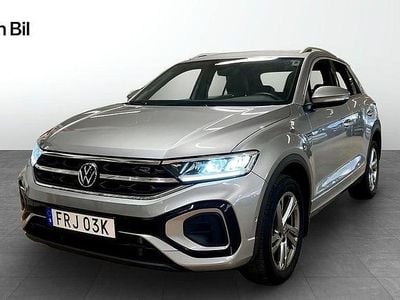 Silver Begagnad 2024 VW T-Roc R-line SUV | 369 900 kr (Marknadspris)