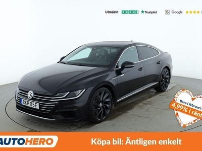 Begagnad VW Arteon R-line 275 HK (202 kW) 2019 Svart Sedan