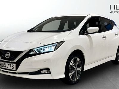Vit Begagnad 2021 Nissan Leaf N-Connecta Halvkombi | 259 500 kr (Dyr)