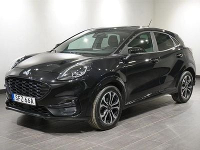 Svart Begagnad 2022 Ford Puma ST-Line Halvkombi | 209 800 kr (Marknadspris)