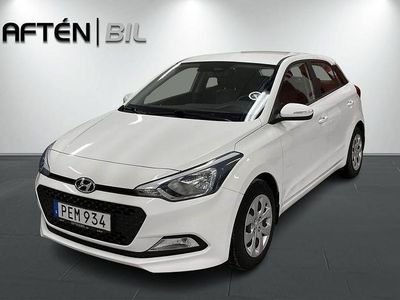 Begagnad Hyundai i20 84 HK (61 kW) 2016 Vit Halvkombi