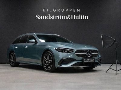 Begagnad Mercedes E300 AMG Line Premium 313 HK (230 kW) 2024 Verdesilver metallic Kombi