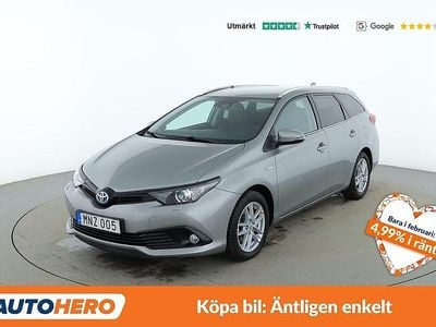 Grå Begagnad 2018 Toyota Auris Touring Sports Comfort Kombi | 166 000 kr (Marknadspris)