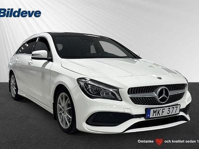Begagnad Mercedes CLA180 Shooting Brake AMG 124 HK (91 kW) 2018 Vit Kombi
