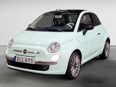 Begagnad Fiat 500 69 HK (50 kW) 2014 Grön Halvkombi