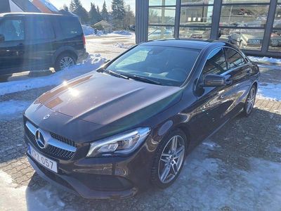 Begagnad Mercedes CLA220 AMG line 177 HK (130 kW) 2017 Brun Sedan
