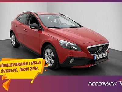 Röd Begagnad 2015 Volvo V40 CC Kombi | 139 900 kr