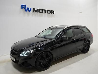 Svart Begagnad 2014 Mercedes E220 Kombi | 139 700 kr (Marknadspris)