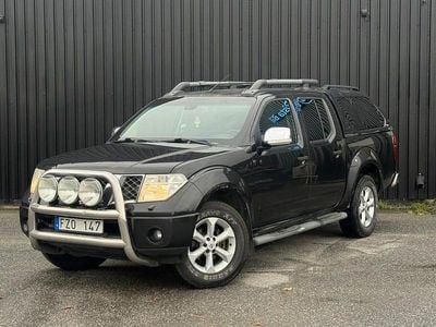 Svart Begagnad 2007 Nissan Navara Pickup | 54 900 kr
