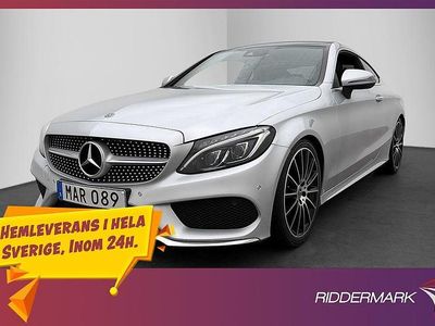 Begagnad Mercedes C300 AMG 245 HK (180 kW) 2015 Silver Sportkupé