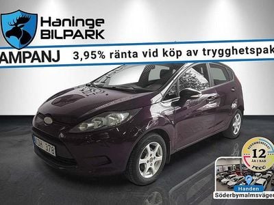 Röd Begagnad 2009 Ford Fiesta Halvkombi | 29 995 kr (Bra pris)