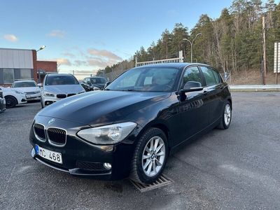 begagnad BMW 118 d 143hk 16000 mil Manuell Nybesiktigad Välservad