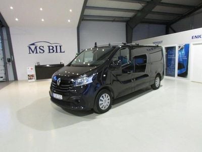 Svart Begagnad 2018 Renault Trafic Minibuss | 139 900 kr (Bra pris)