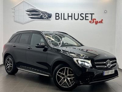 Svart Begagnad 2017 Mercedes GLC220 AMG SUV | 258 500 kr (Marknadspris)