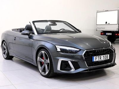 Begagnad Audi A5 Cabriolet S-Line 190 HK (139 kW) 2020 Grå Cab