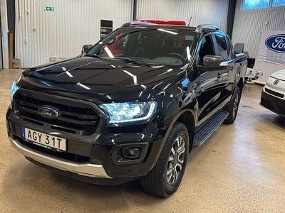 Begagnad Ford Ranger Wildtrack 214 HK (157 kW) 2021 Svart Pickup