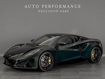 Ny Lotus Emira 405 HK (297 kW) 2025 Grön Sportkupé