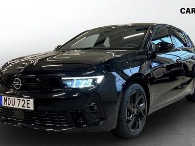 Svart Begagnad 2022 Opel Astra GS Line Halvkombi | 269 900 kr (Marknadspris)