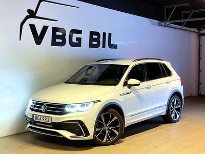 Vit Begagnad 2022 VW Tiguan R-line SUV | 319 000 kr (Lite dyr)