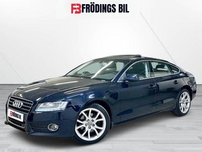 Begagnad Audi A5 Sportback 191 HK (140 kW) 2011 Blå Halvkombi