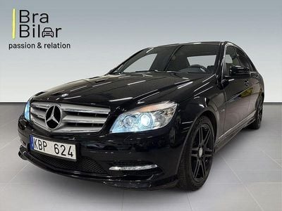 Begagnad Mercedes C180 Avantgarde 156 HK (114 kW) 2011 Svart Sedan