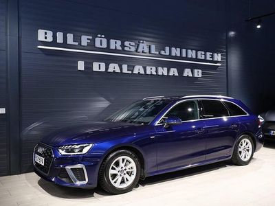 Begagnad Audi A4 S-Line 190 HK (139 kW) 2020 Blå Kombi