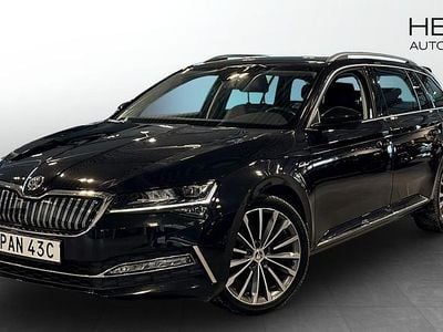 Begagnad Skoda Superb LAURIN & KLEMENT 156 HK (114 kW) 2020 Svart Kombi
