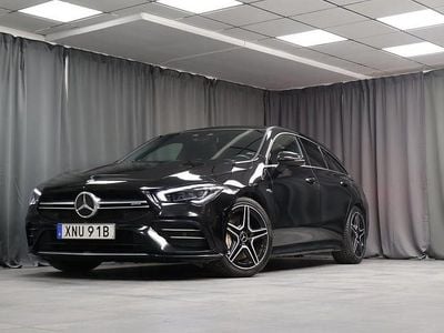 Begagnad Mercedes CLA35 AMG Shooting Brake AMG Line Premium Plus 306 HK (225 kW) 2019 Svart Kombi