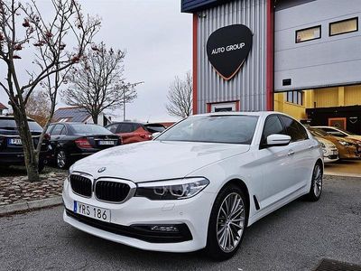Vit Begagnad 2017 BMW 520 Sport Line Sedan | 289 900 kr (Dyr)
