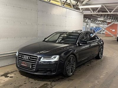 Begagnad Audi A8L 385 HK (283 kW) 2014 Mörkblå Sedan