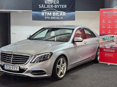 Ljusgrå Begagnad 2014 Mercedes S350 Sedan | 269 900 kr