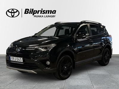 Svart Begagnad 2017 Toyota RAV4 Executive SUV | 204 800 kr (Marknadspris)