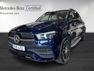 begagnad Mercedes GLE400 4MATIC AMG / NIGHTPACKAGE / PANORAMA / D-VÄRMARE