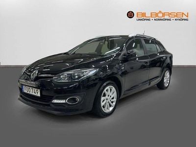 Svart Begagnad 2015 Renault Mégane GrandTour LIMITED Kombi | 89 900 kr (Dyr)